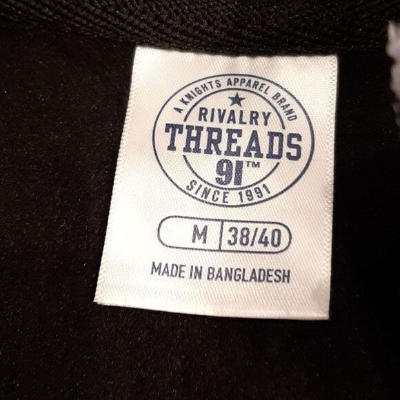 Rivalry Threads Black and Gray Georgia Bulldog Pull Over  NWT - Picture 7 of 11